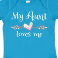 thumbnail image 4 of Inktastic My Aunt Loves Me Heart Boys or Girls Baby Bodysuit, 4 of 5