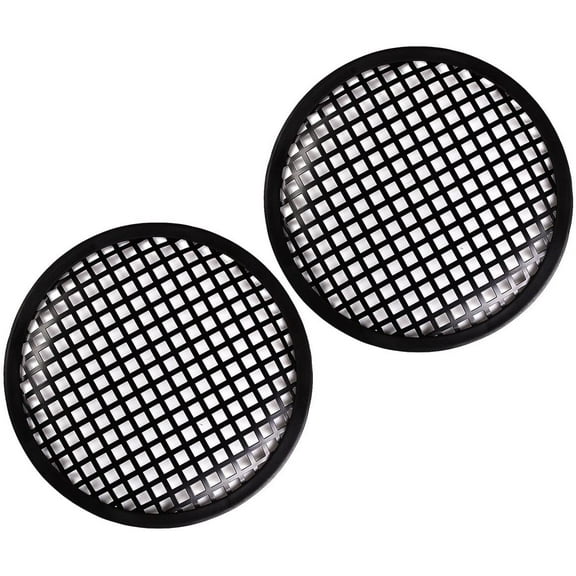 2Pcs 8” INCH Grill Waffle Speaker SUB WOOFER Speaker Grills