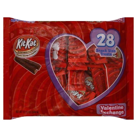 UPC 034000076628 product image for KitKat Snack Size Valentine Exchange Candy, 13.72 Oz., 28 Count | upcitemdb.com