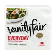 (4 pack) (4 Pack) Vanity Fair Everyday Paper Napkins, 36 Count