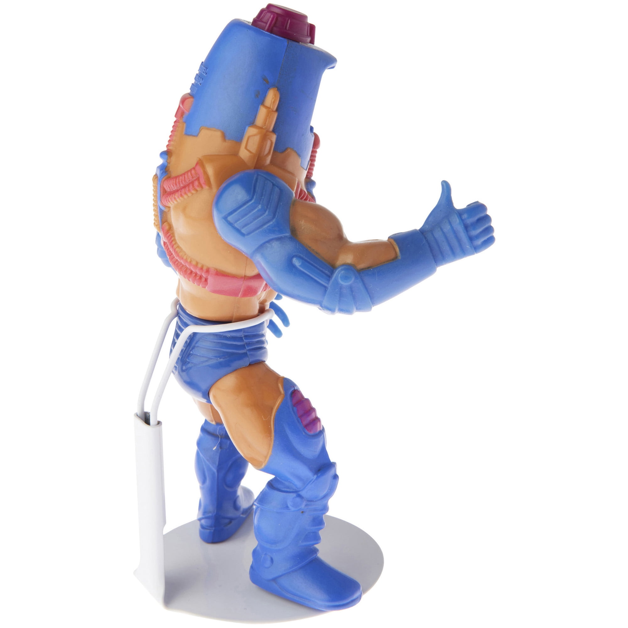 Plymor DSP-25W White Adjustable Action Figure Stand, fits 4.5, 5, and 5.5 inch Action Figures, Waist is 1" - 1.5" wide, 3" - 3.5" around, Pack of 12