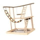 thumbnail image 1 of Parque infantil para loros,Accesorios de de juegos para loros,Soporte de juego para pájaros periquitos,Parque de juegos para gimnasio con perca, 1 of 9