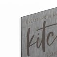 thumbnail image 2 of Luxe Metal Art 'Seasoned With Love Kitchen' by Susie Boyer, Metal Wall Art, 16"x12", 2 of 9