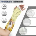 thumbnail image 7 of COEQINE Sunflower Corgi Arm Cast Cover Breathable Cast and Bandage Protector Stretch Arm Sleeves with A Thumb Hole Wrist Cast Cover Soft for Women Teen Girls Size S, 7 of 7