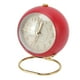 thumbnail image 3 of Reloj Despertador Retro Silencioso Decorativo Base De Anillo Redondo Pequeño Despertador De Cuarzo Con Luz Nocturna Ambiental Para Dormitorio, 3 of 7