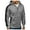 Dark&nbsp;Gray, variant on LEEy-world Full Zipper Hoodies For Men Hoodies for Men Heavyweight Full Zip Up Sweatshirt Sherpa Lined Coat Black,L