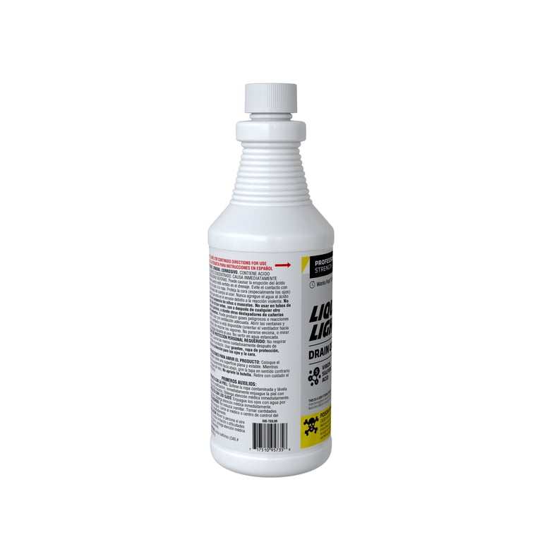 Liquid Lightning Drain Cleaner, 32 Fl Oz photo 4