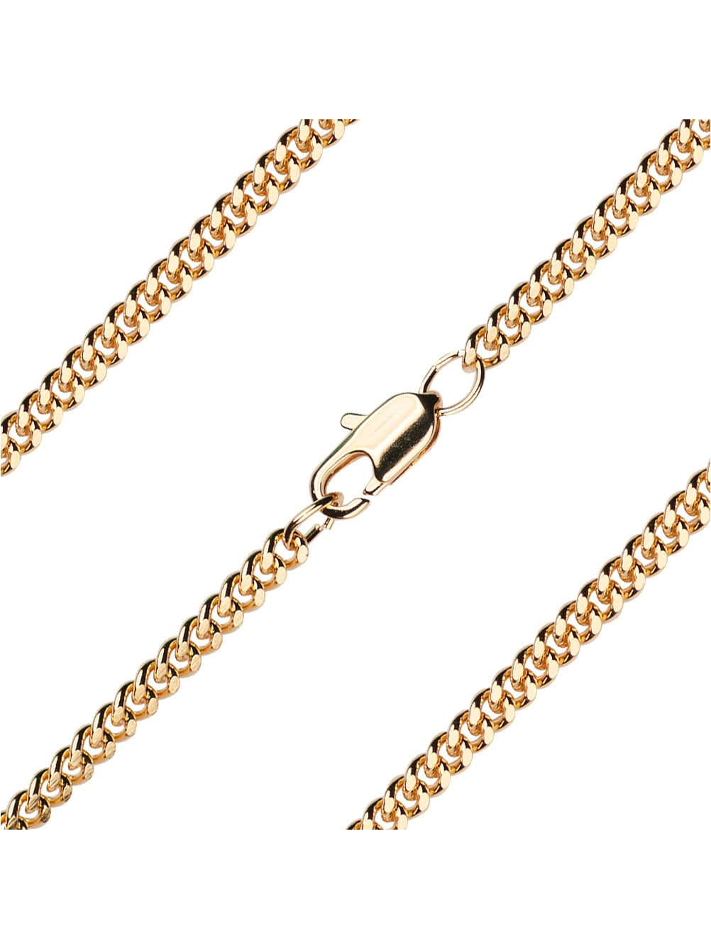 The Chain measures 2.90mm in thickness and comes carded. 24 inch Light Rhodium Heavy Curb Chain