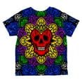 thumbnail image 2 of Halloween Demon Skull Mandala All Over Toddler T Shirt Multi 2T, 2 of 2
