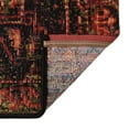 thumbnail image 7 of Unique Loom Outdoor Tribal Collection Area Rug - Quepos (2' x 6' Runner Multi/Black), 7 of 7