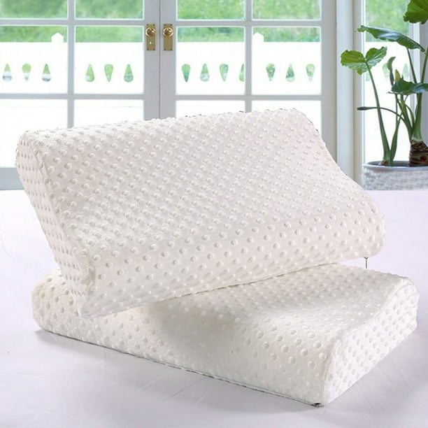Contour Memory Foam Pillow Orthopedic Sleeping Pillows, Ergonomic