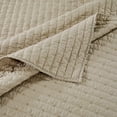 thumbnail image 2 of Greenland Home Textured Fashion Finely Stitched Bedding Set, Monterrey Taupe, 2-Piece Twin/XL, 2 of 7