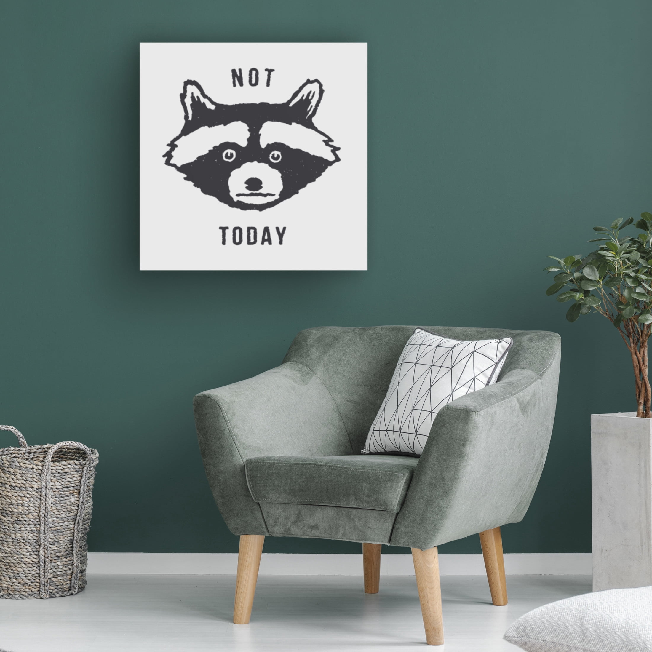 Trademark Fine Art Florent Bodart  Not Today Canvas Wall Art