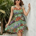 thumbnail image 3 of The ORIGINAL Enchanted Tiki Room Collage Sleeveless Dress Women Summer Evening Dresses Ladies Sundress, 3 of 7