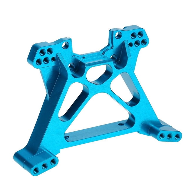 Torre de Choque Trasero de Aleación de Aluminio Anodizado Compatible con 1/10 Slash 4x4 RC Short Course Trucks Hop-up Repuestos , azul Baoblaze Torre de choque trasero