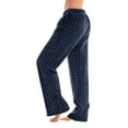 thumbnail image 2 of Endives Women's Lounge Pants Flannel Pajama Pants Fleece Loungewear Pants Outerwear Sleep Pants Fall Winter, 2 of 4