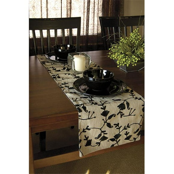 Countdown-To-Cook Bristol 13'' x 54'' Linen Runner, Harvest Gold