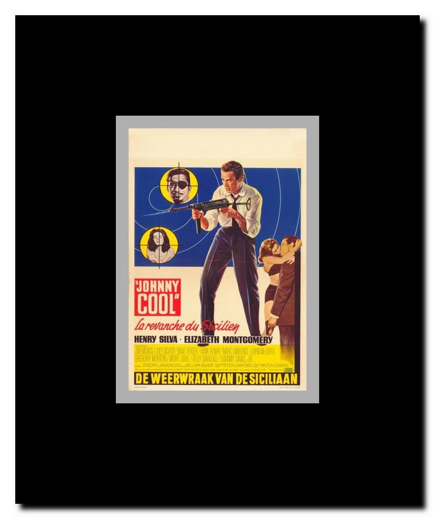 Johnny Cool Framed Movie Poster