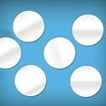 thumbnail image 4 of Pegatinas de pared redondas de acrílico con efecto espejo | Juego de 50 pegatinas autoadhesivas para la decoración del hogar | Arte de pared para dormitorio, sala de estar y baño, 4 of 6