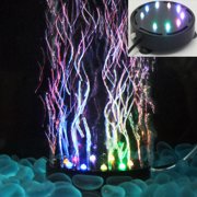 9 LED Submersible Bubble Light Air Stone for Aquarium Fish Tank Pump Curtain Gift