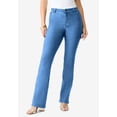 thumbnail image 2 of Roaman's Women's Plus Size 24/7 Stretch Bootcut Jean, 2 of 6