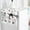 D, variant on Refrigerator Dust Cover – Universal with Side Storage Pockets,Waterproof Fridge Top Protector Mat for Home & Kitchen,Clear Decorative Freezer Cover