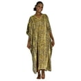 thumbnail image 3 of Up2date Fashion's Women's Caftan / Kaftan, Golden Animal Print, Style Caf-3C3GD, 3 of 3