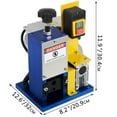thumbnail image 6 of VEVORbrand Cable Wire Stripping Machine 0.05"-0.98" Automatic Electric Wire Stripping Machine 1 Channel Portable Wire Stripper Machine Tool Including A Extra Blade, for Scrap Copper Recycling, 6 of 10