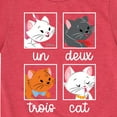 thumbnail image 3 of Disney Classics - Cats & Dogs - Un Deux Trois Cat - Toddler And Youth Short Sleeve Graphic T-Shirt, 3 of 5