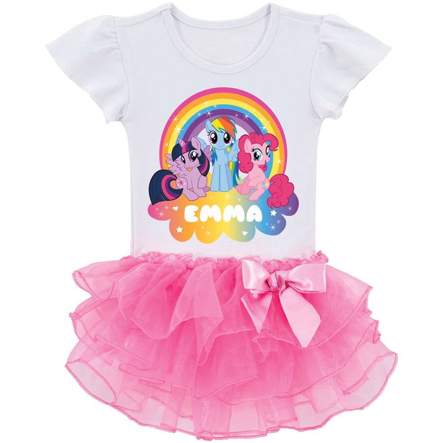 GIRLS KIDS Top Sublimation Personalised PINK PURPLE Magical UNICORN T Shirt PONY
