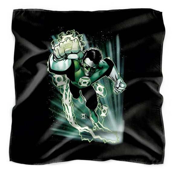 Green Lantern Emerald Energy Bandana (21 in x 21 in)