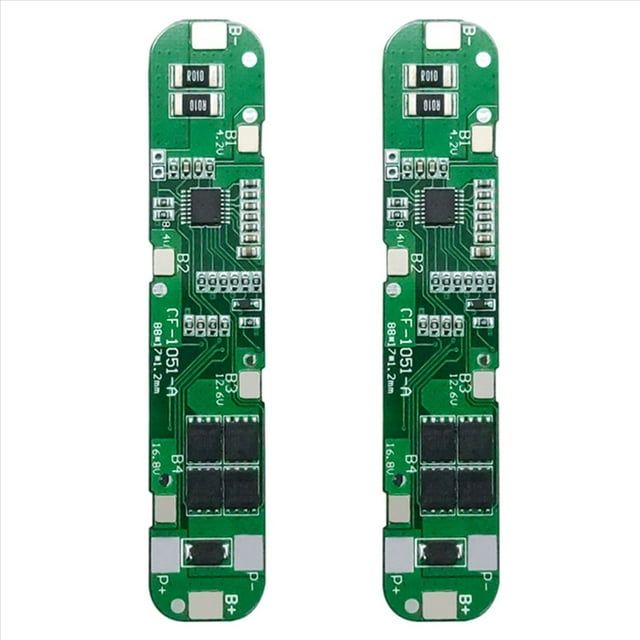 2X 5S 18,5 V 12A 18650 Li-Ion Placa de Protección de Litio Placa de Carga de Batería Protección Cortocircuitos