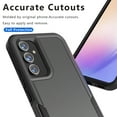 thumbnail image 6 of TASHHAR Samsung Galaxy A54 5G Case Military Grade Double Layer Drop Resistant Durable for Galaxy A54 5G Phone - Black, 6 of 9
