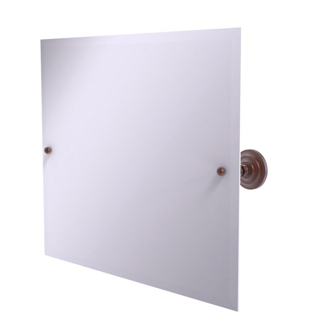 Prestige Que New Frameless Landscape Rectangular Tilt Mirror with Beveled Edge - PQN-93-CA