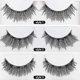 thumbnail image 3 of 3 Pairs Magnetic Eyelashes 3D Mink Makeup Lashes Eyeliner Tweezers Set Natural False Short Faux Cils, 3 of 5
