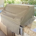 thumbnail image 5 of Covered Living Built-In BBQ Outdoor Gas Grill Cover 45"L x 30"D x 16"H Taupe, 5 of 8
