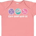 thumbnail image 4 of Inktastic Water Skiing Eat Sleep Water Ski Girls Baby Bodysuit, 4 of 5