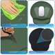 thumbnail image 4 of Mouse Pad, Mouse Wrist Rest Pad, Ergonomic Design Memory Foam Mouse Mat Wrist Rest, Non-Slip Rubber Base Mouse Pad Wrist Rest Support for Computer/Lap, 4 of 4