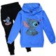 thumbnail image 1 of Lilo Stitch Chándal 2 Piezas Conjunto con Capucha y Pantalones con Capucha Ropa Deportiva para niños Azul 150 cm oso de fresa Electrónica, 1 of 1