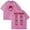 Pink, variant on Anna Pepe Vera Baddie Tour 2025 Merch T-Shirt Cotton Wash Tee Women Men Short Sleeve Casual Crewneck Tee