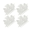thumbnail image 3 of Hair Clamp, Scalp Protection Clear Hair Claw Clip 12pcs Prevent Slip  For Washing Face For Girls, 3 of 8