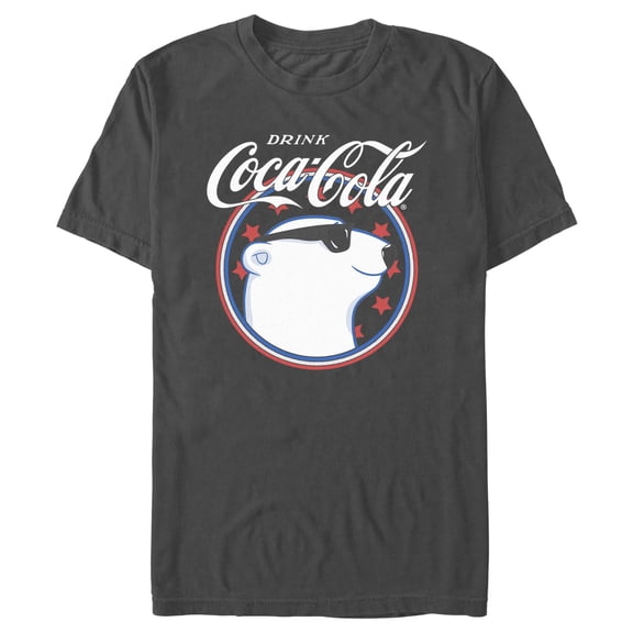 Men's Coca Cola Cool Polar Bear  Graphic T-Shirt