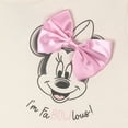 thumbnail image 4 of Disney Minnie Mouse T-Shirt and French Terry Shorts Outfit Set Toddler to Big Kid, 4 of 5