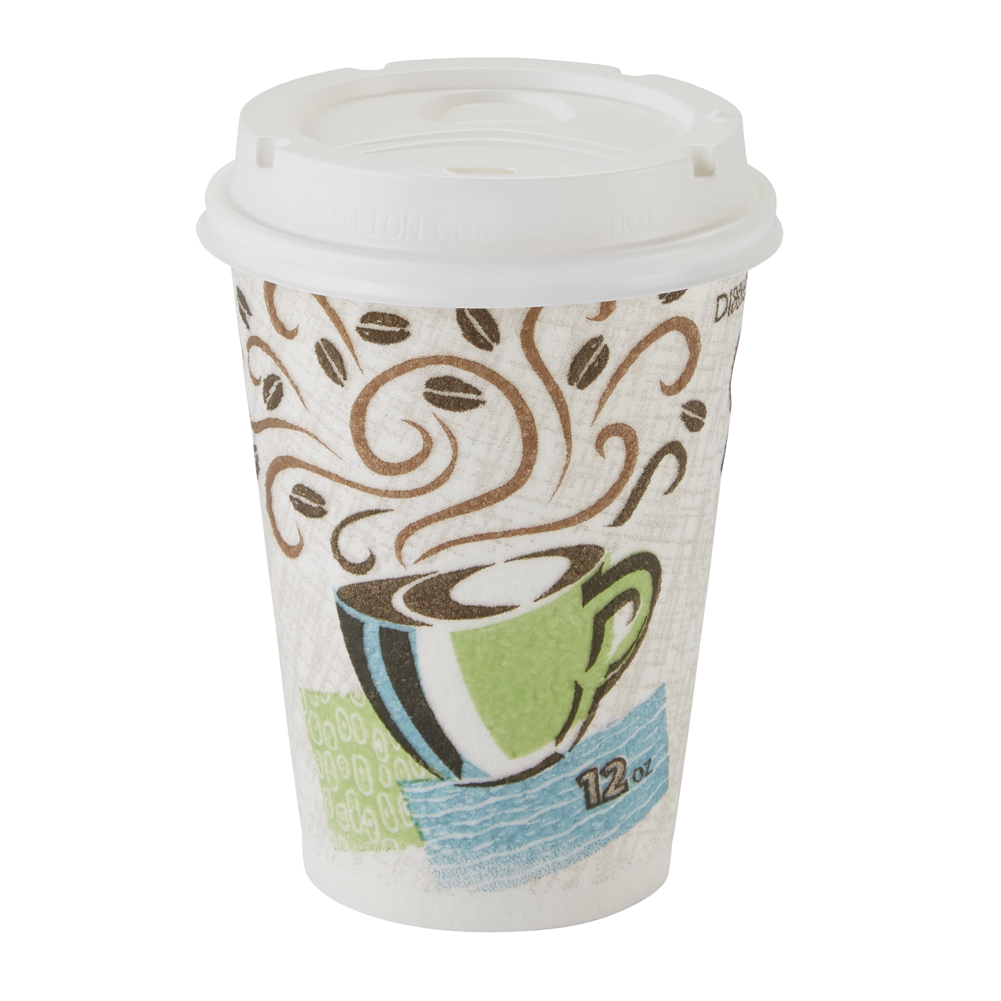 12oz Double Wall Happy Halloween Spooky Disposable Party Hot Drinks Paper Cups