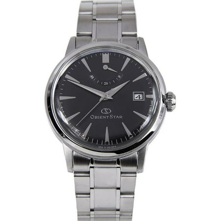 Orient Men's Star SAF02002B0 Black Dial Stainless Steel Watch