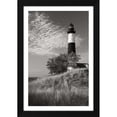 thumbnail image 2 of Alan Majchrowicz 11x14 Black Modern Wood Framed Wall Art Titled - Big Sable Point Lighthouse II BW, 2 of 6