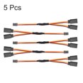 thumbnail image 2 of 5Pcs 15cm Cable de extensión Y de servo remoto control parte 1 hembra a 2 machos, 2 of 4