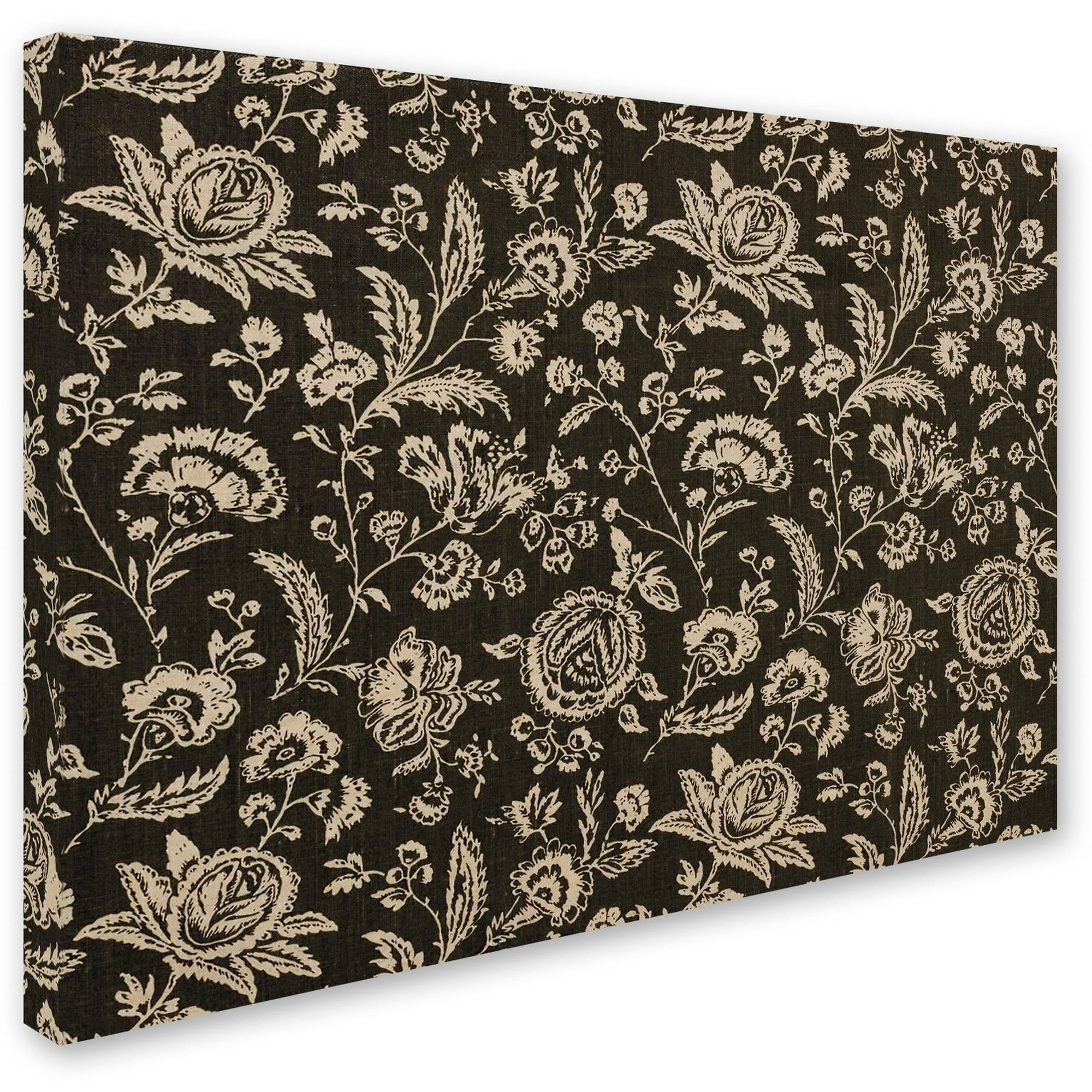 Trademark Fine Art "Toile Fabrics VIII" Canvas Art by Color Bakery