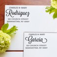 thumbnail image 1 of Custom Return Address Stamp Personalized Wedding Invitation Stamper Personalized Rubber Stamp Bridal Shower Gift, 1 of 1