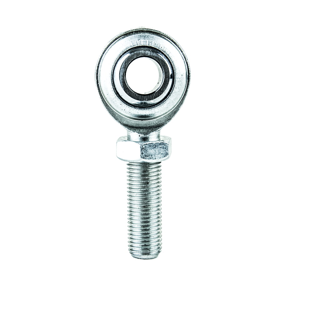 Jeremywell CMR8 1/2 x 1/2-20 Economy Right Hand Male Threaded Rod End Bearing with Jam Nut Included/Heim Joint 